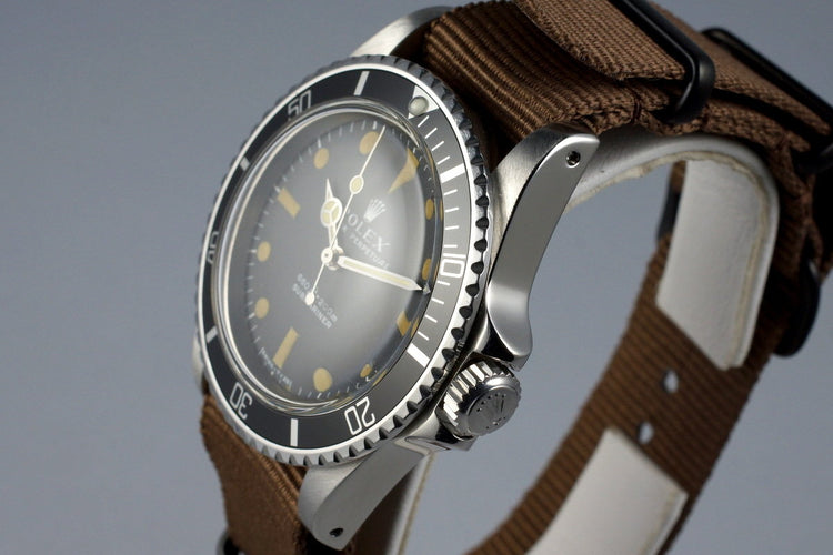 1978 Rolex Submariner 5513 with Serif Dial