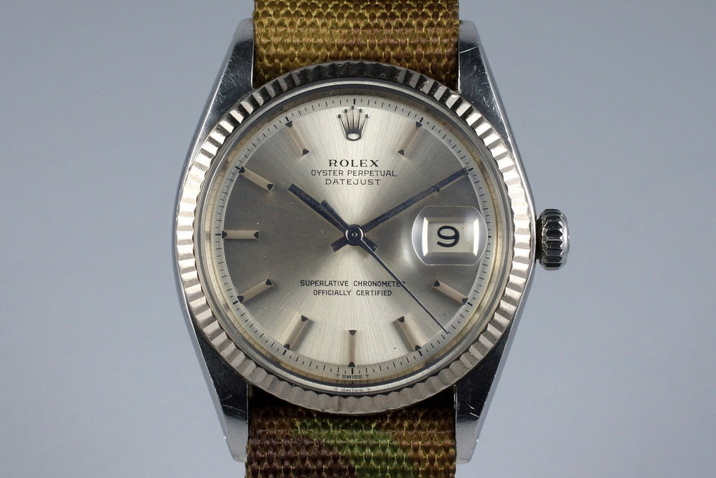 1969 Rolex DateJust 1601 Non-Luminous Dial