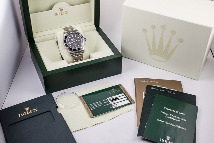 2012 Rolex Submariner 114060 with Box and Papers