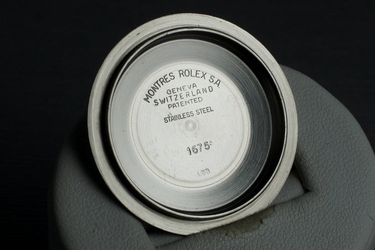 1968 Rolex GMT 1675 with Mark I Dial