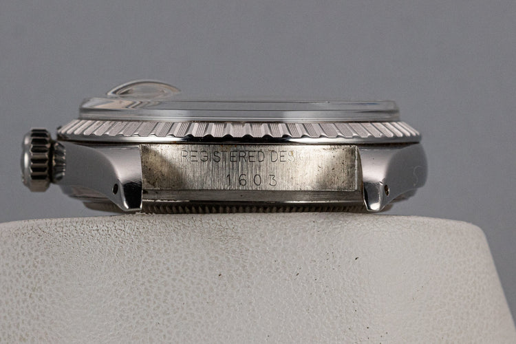 1975 Rolex DateJust 1603 Silver Dial