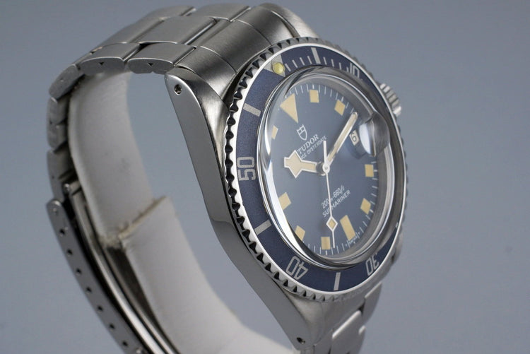 1975 Tudor Blue Submariner 9411/0 Snowflake