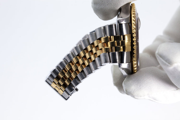 1991 Rolex Two Tone GMT II 16713 with Root Beer Dial