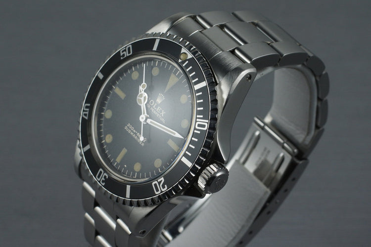 1963 Rolex Submariner 5513 PCG with Gilt UNDERLINE Dial
