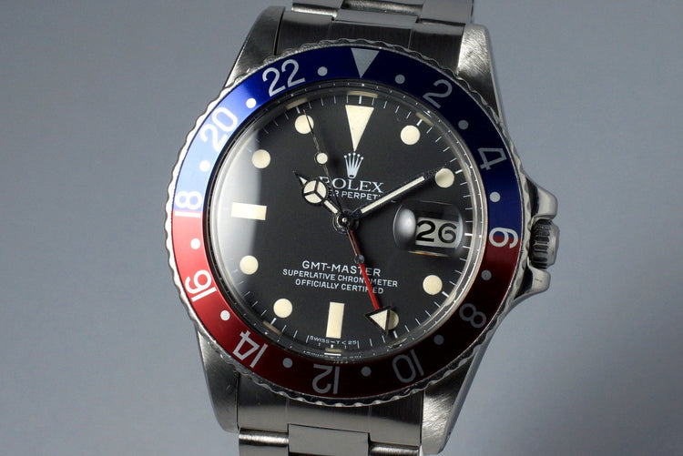 1983 Rolex GMT 16750 Matte Dial