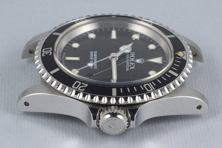 1989 Rolex Submariner 5513 with Box and Papers