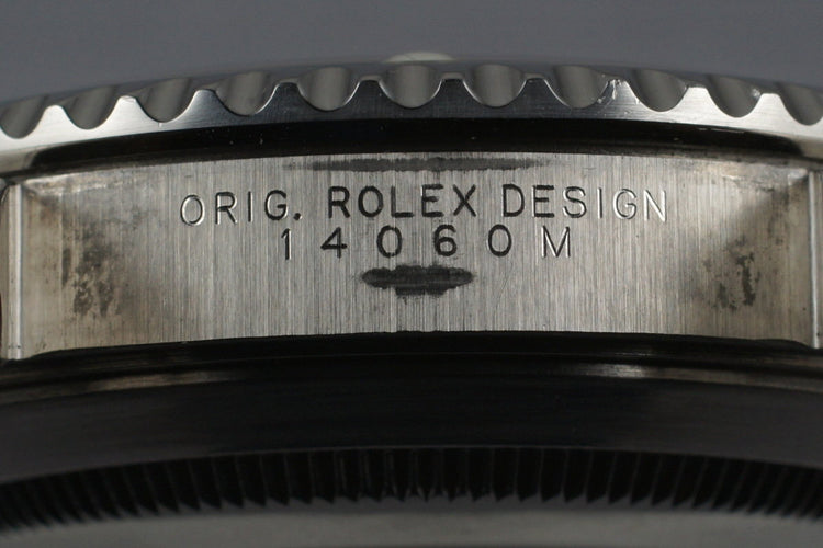 2001 Rolex Submariner 14060M with Box and Papers