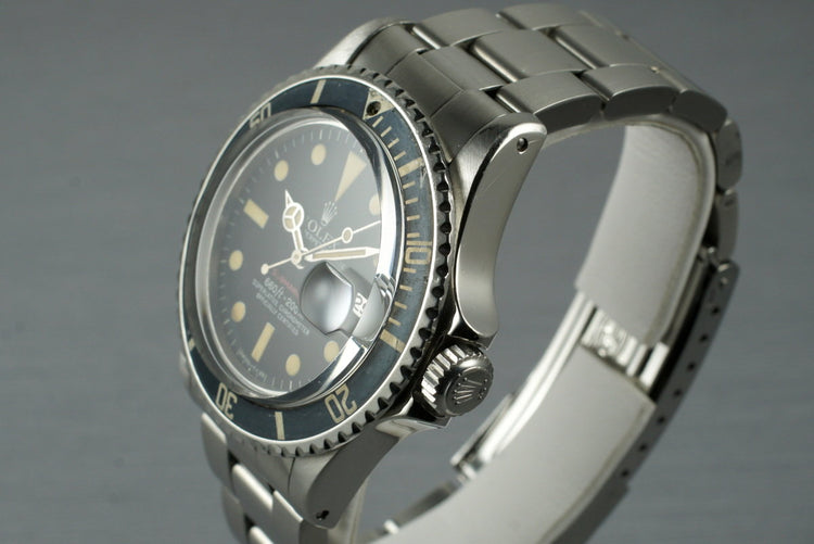 1972 Rolex Red Submariner 1680 Mark VI