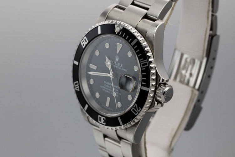 2003 Rolex Submariner 16610
