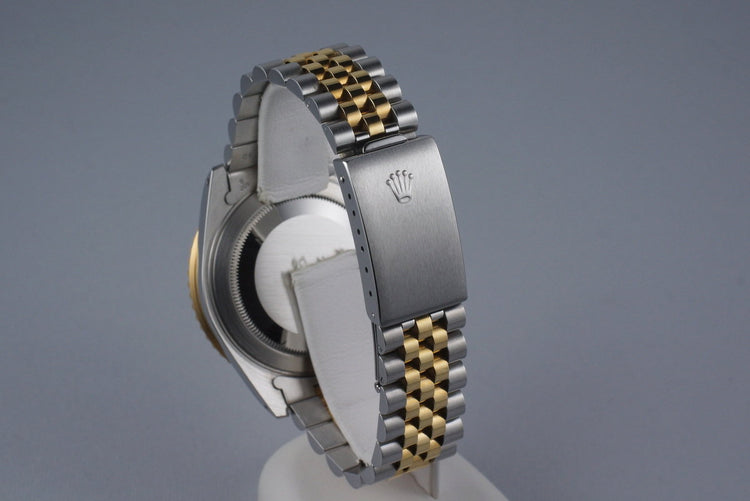 1989 Rolex Two Tone GMT II 16713 with Box and Papers