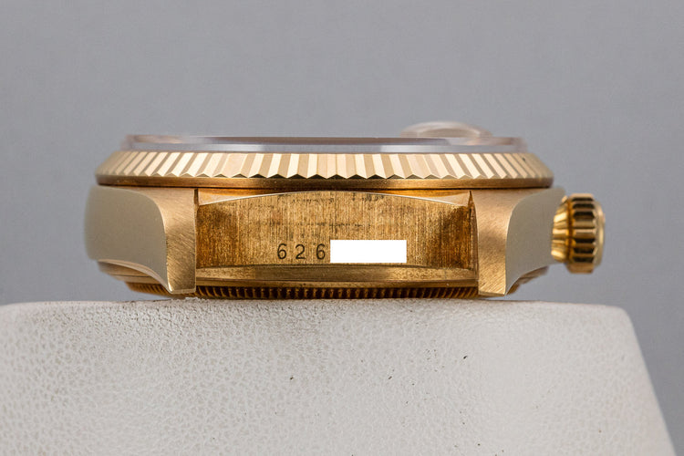 1979 Rolex 18K YG Day-Date 18038 Champagne Dial with Italian Date Disk