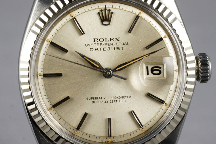 1964 Rolex DateJust 1601 Silver Dial