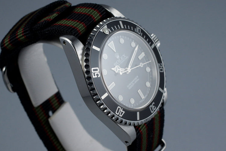 2001 Rolex Submariner 14060M