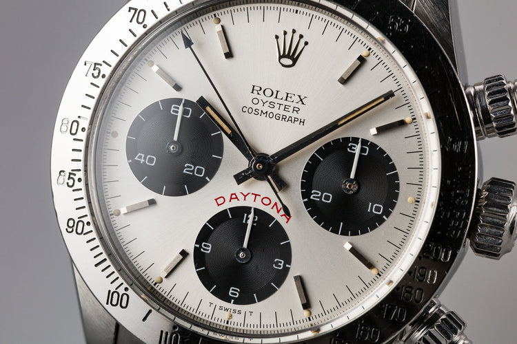 1979 Rolex Daytona 6265 with Silver "BIG RED" Daytona Dial