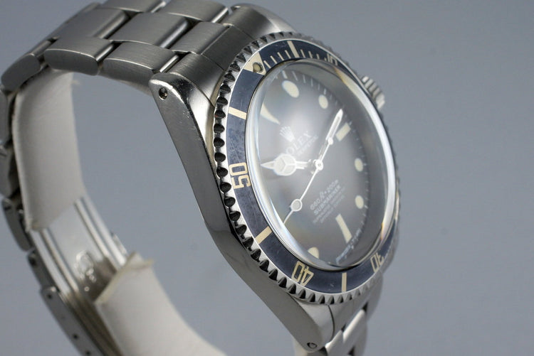1968 Rolex Submariner 5512 4 Line Serif Dial