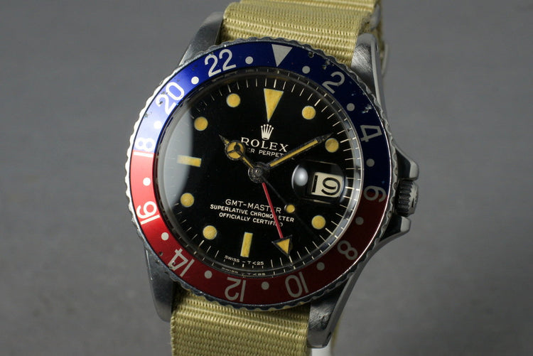 1964 Rolex GMT 1675 Gilt Dial