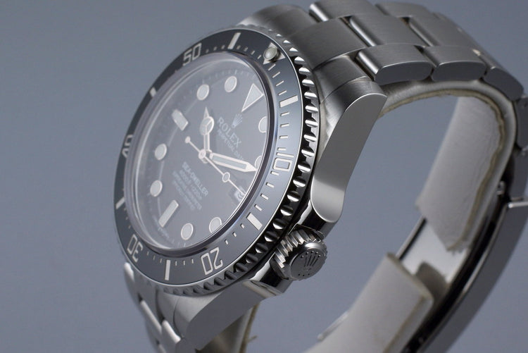 2014 Rolex Ceramic Sea Dweller 116600 with Box and Papers