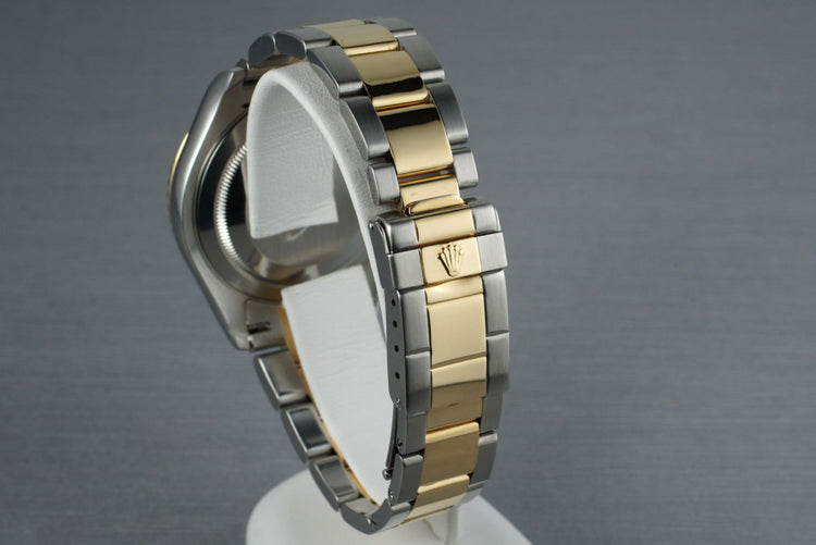 2003 Two Tone Rolex Yachtmaster 16623 MOP with Box and Papers