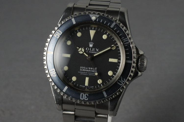 Rolex Submariner 5512 Meters First