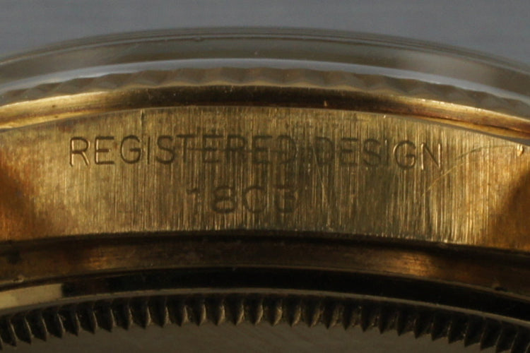 1972 Rolex 18K YG President 1803 Morellis Finish