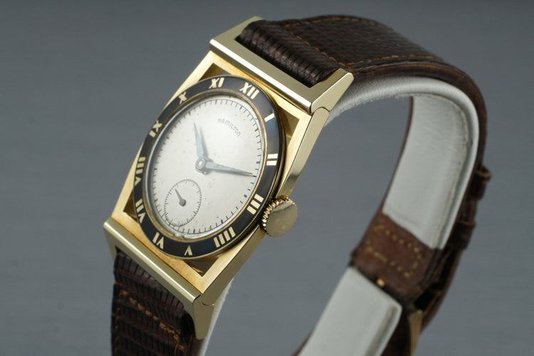 Vintage Hamilton Piping Rock 14K Yellow Gold