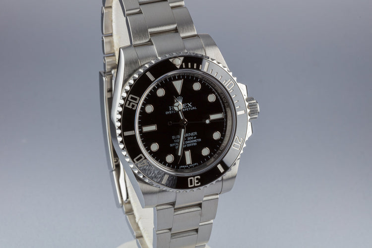 2017 Rolex Submariner 114060 with Box and Card