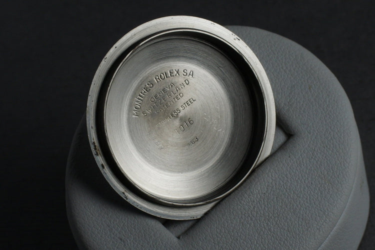 1963 Rolex Explorer 1 1016 with Gilt Underline Dial