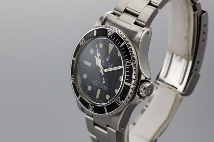1972 Rolex Double Red Sea-Dweller 1665 with MK III Dial