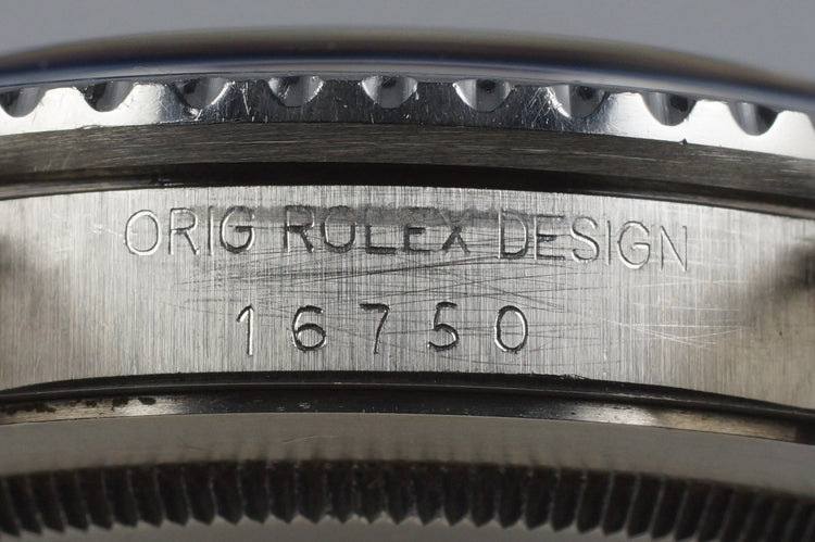 1983 Rolex GMT 16750 Matte Dial