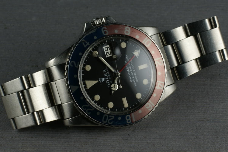 Rolex GMT 1675 with Mark 1 Dial