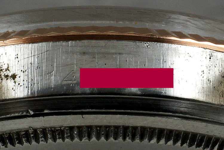 1966 Rolex DateJust 1601 Rose Gold and Stainless Steel