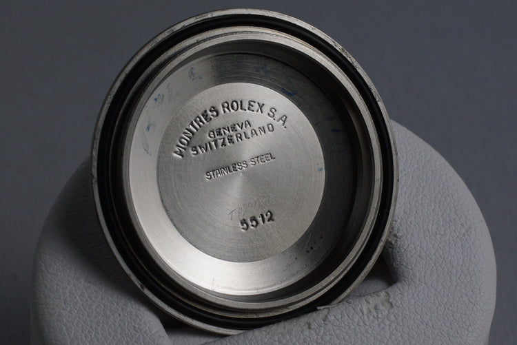 1967 Rolex Submariner 5512 4 Line Dial