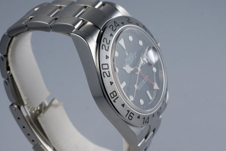 2009 Rolex Explorer II 16570 Box and Papers with 3186 Movement
