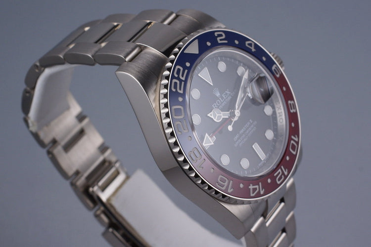 2014 Rolex WG GMT II 116719BLRO with Box and Papers