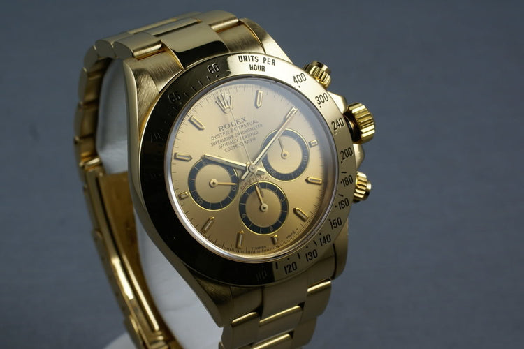 Rolex 18K Zenith Daytona 16528