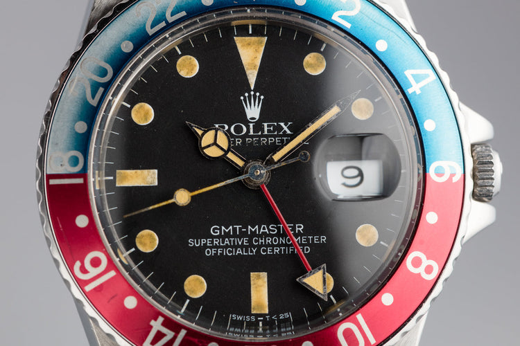 1981 Rolex GMT-Master 16750 "Pepsi" with Box and Papers