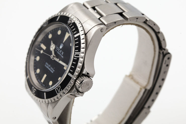 1970 Rolex Submariner 5513 "Non-Serif" Dial