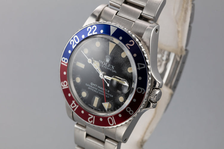 1982 Rolex GMT-Master 16750 with "Pepsi" Bezel Insert