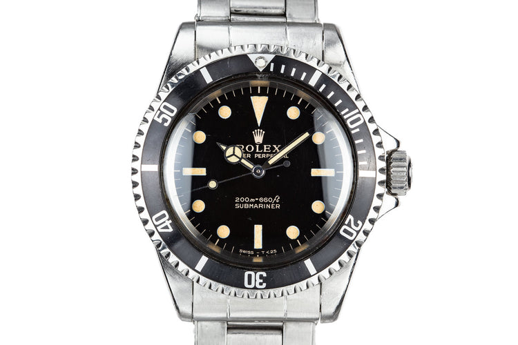 1966 Rolex Submariner 5513 with Gilt Dial