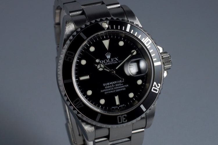 2005 Rolex Submariner 16610