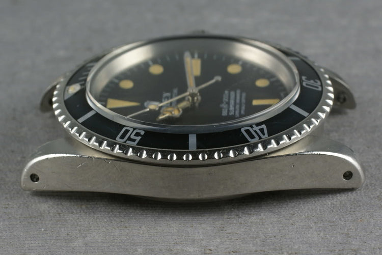 Rolex Submariner 5512 Unpolished with original sales receipt
