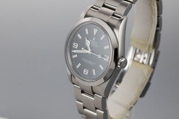 2003 Rolex Explorer 114270 with Box and Papers