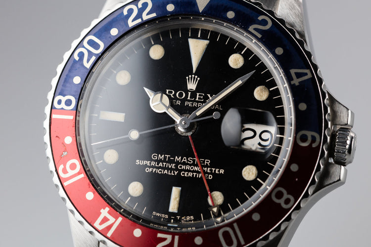 1966 Rolex GMT-Master 1675 Gilt Dial
