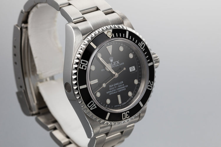 2007 Rolex Sea-Dweller 16600