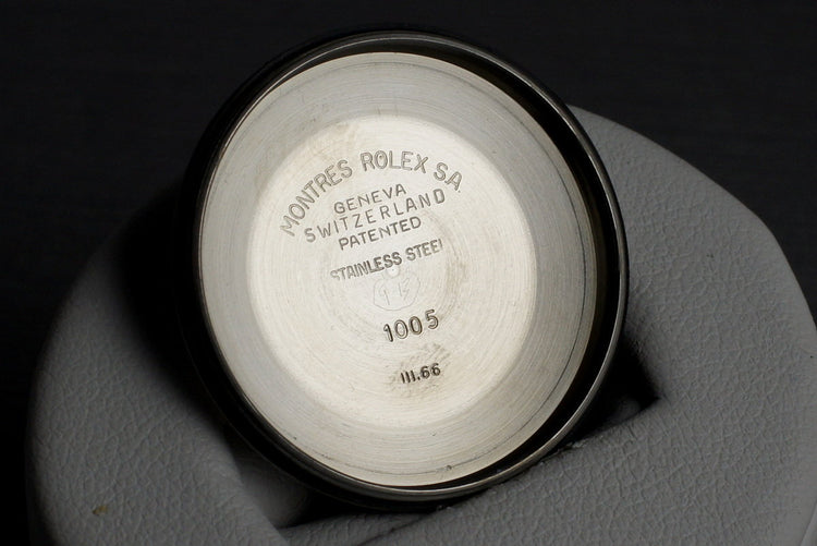 1966 Rolex Two Tone Oyster Perpetual 1002 with McNeil Akron Logo Dial