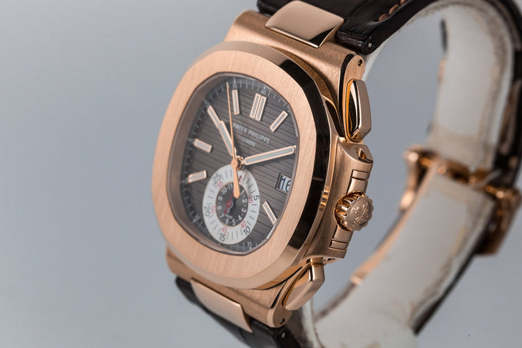 2010 18K Rose Gold Patek Philippe Nautilus 5980R-001