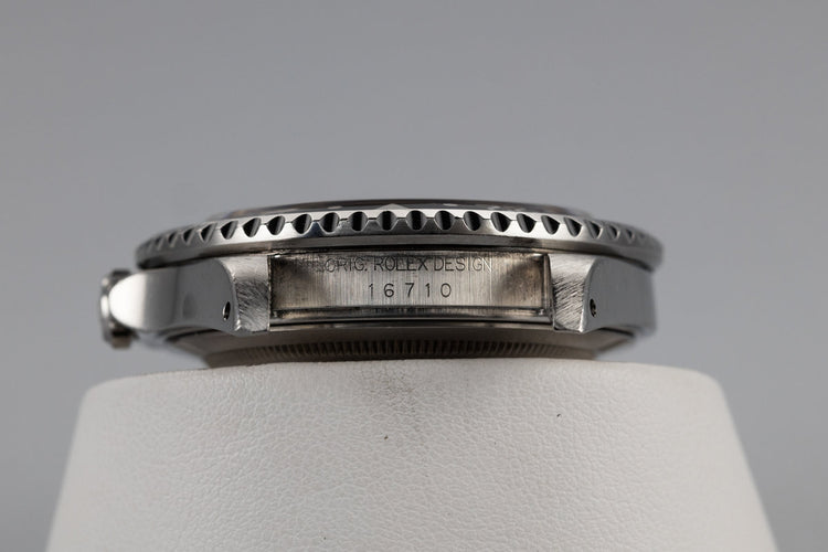 1995 Rolex GMT-Master II 16710 with Black Bezel Insert