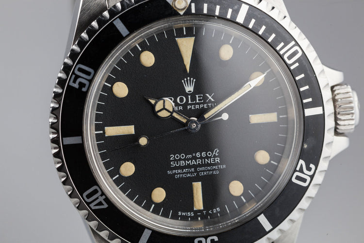 1967 Rolex Submariner 5512 with Meters First Dial