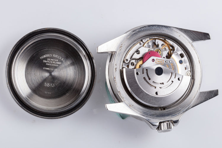 1969 Vintage Rolex Submariner 5513 Meters First Dial