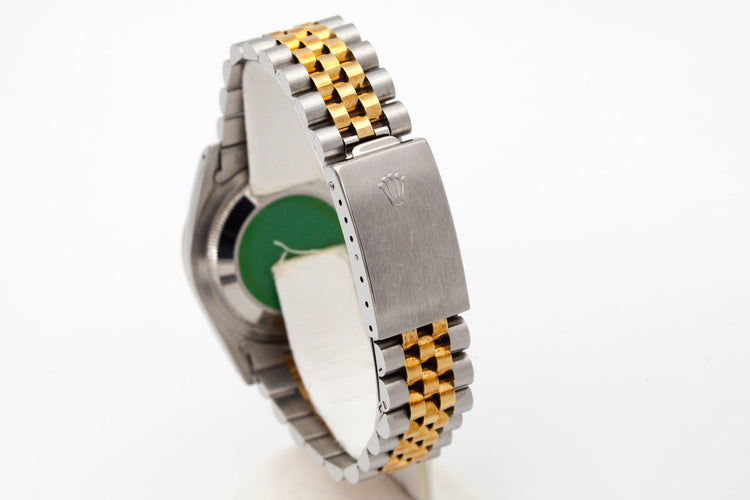 1991 Rolex Two Tone DateJust 16233 Silver Dial